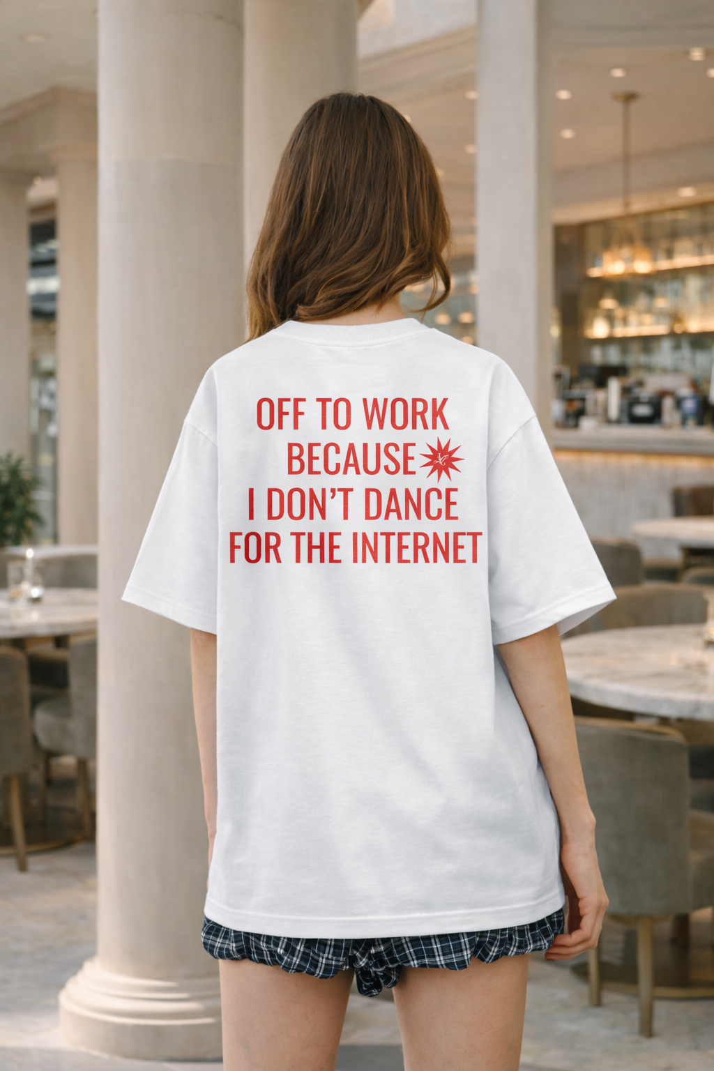 Internet Free Work Tee