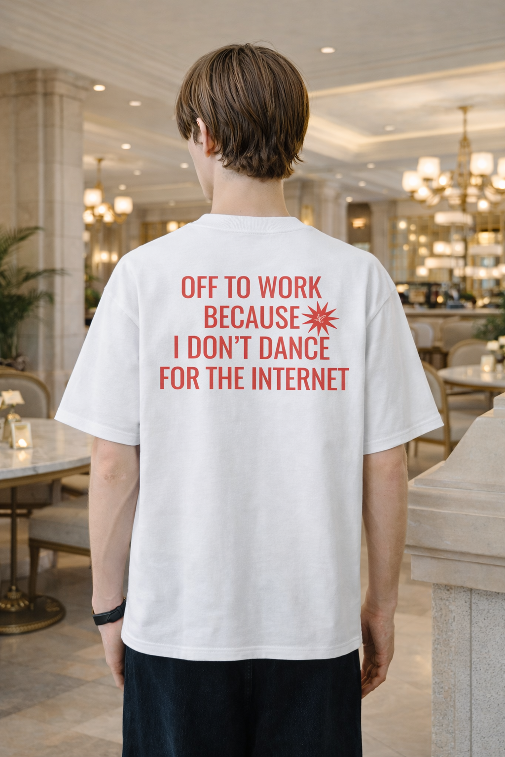 Internet Free Work Tee