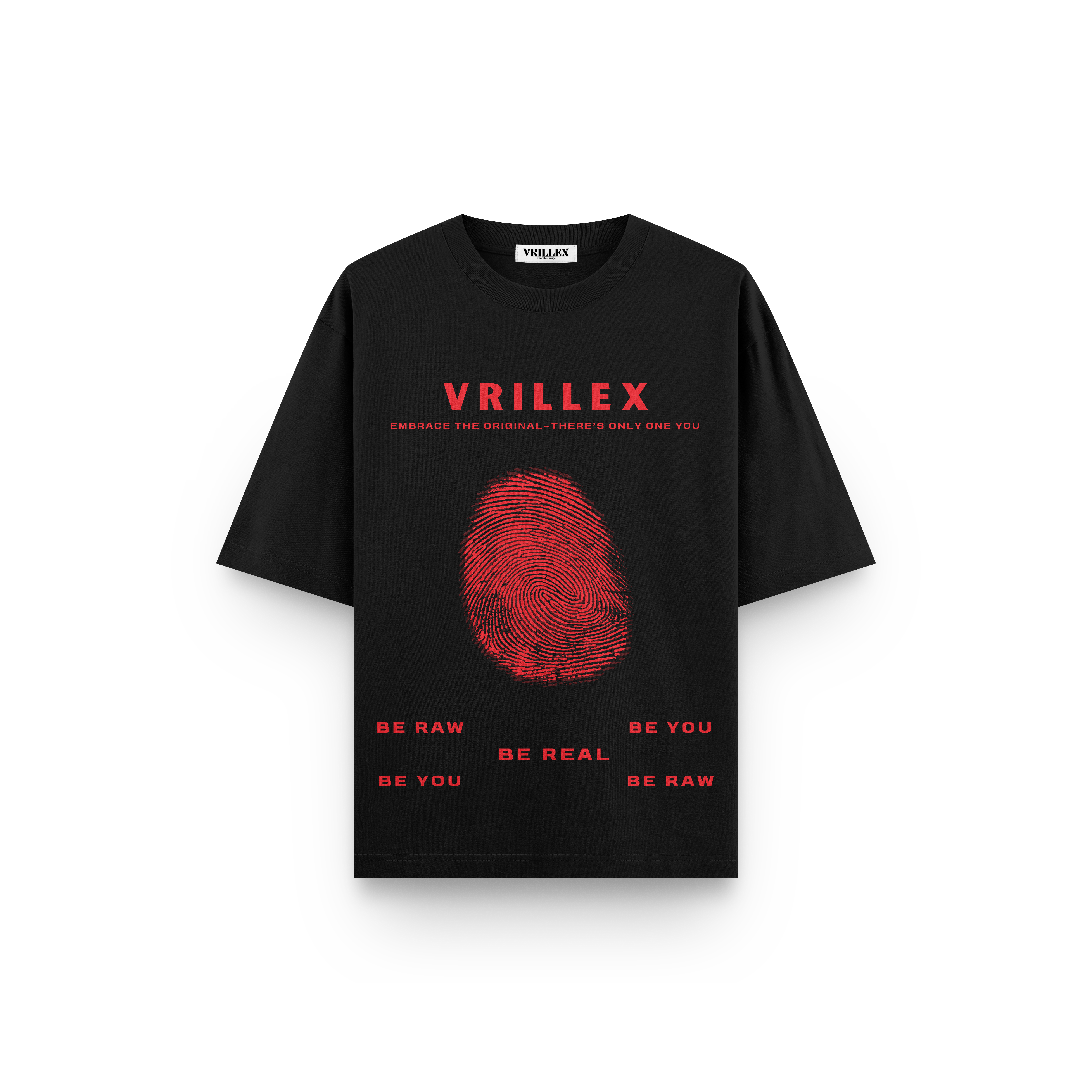 Fingerprint Identity Oversized Tee